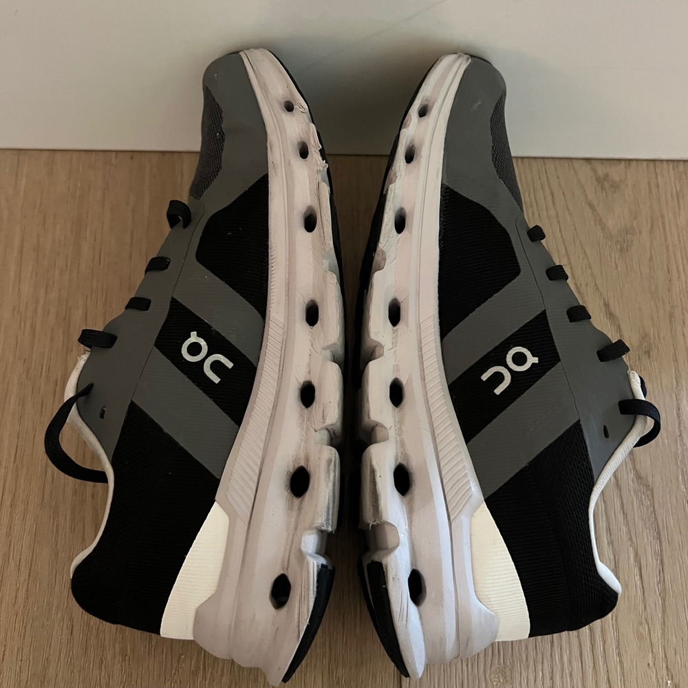 On Cloud Running Cloudrunner Black/Grey Sneakers … - image 4